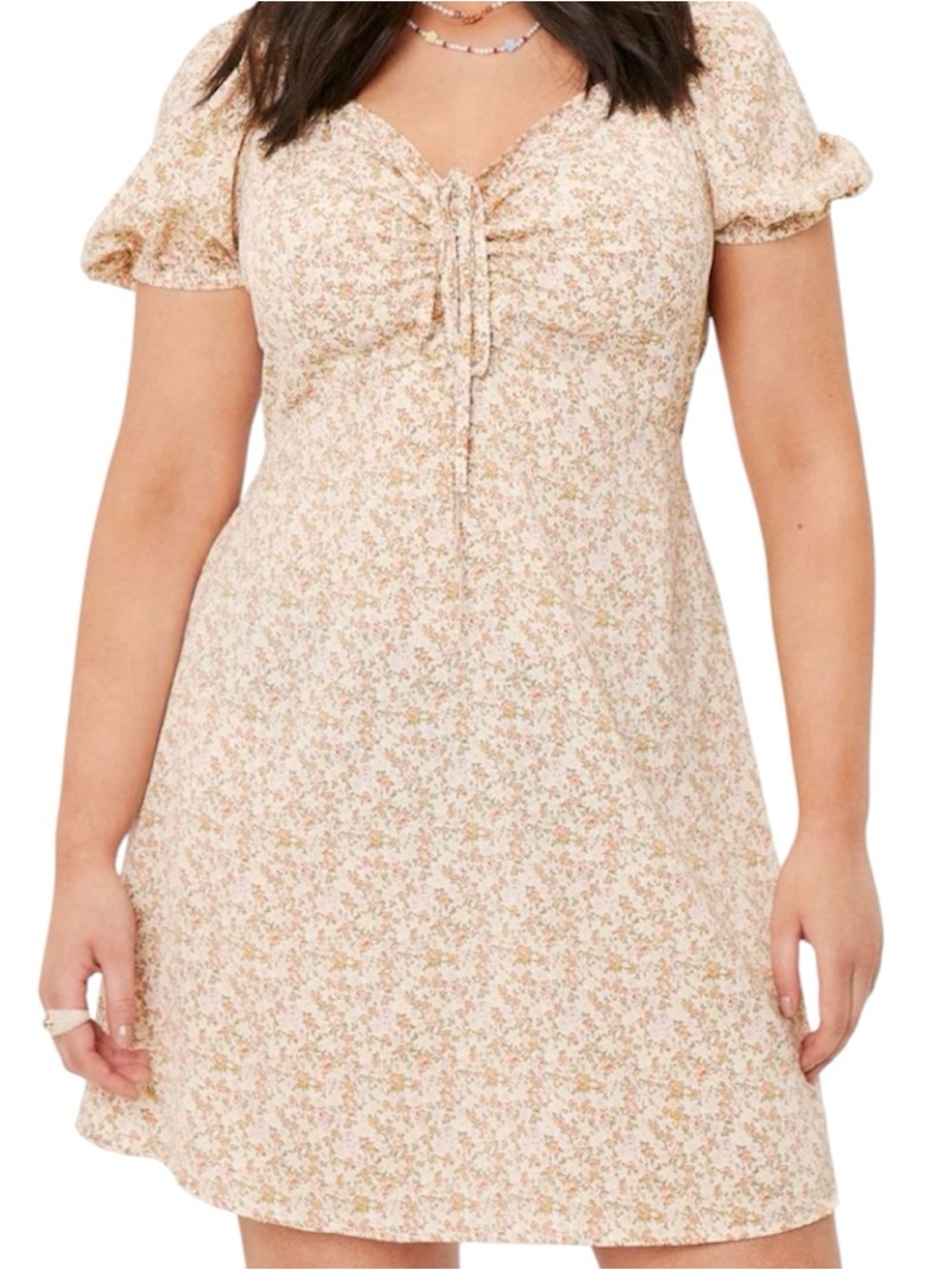 Nasty Gal Floral Mini Dress - Size 14 - NWT